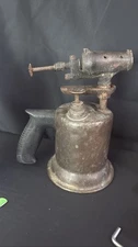 Vintage Antique Turner Brass Works Gas Blow Torch Soldering Tool