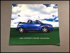 2005 Chrysler PT Cruiser Convertible 18-page Vintage Car Sales Brochure Catalog