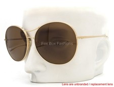 Maui Jim Opihi MJ 547-16 Sunglasses Gold Titanium Brown Polarized - Read