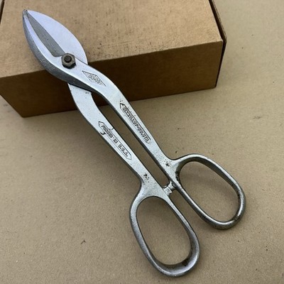 Vintage Diamalloy Diamond Duluth DS-10 Tin Shears Made In USA Hand Tool Nice