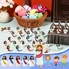 Mini Jesus Figures 25 Pcs Little Toys Jesus Loves You Original Design
