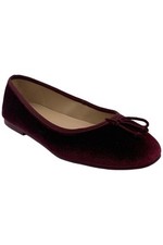 Cole Haan Women's Yara Soft Ballet Flat Wine Velvet