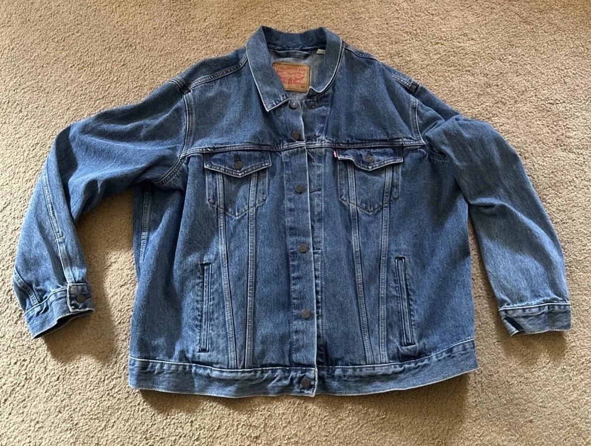 NNT Levi XXL Jean Jacket Quality Fits More Like An XL Trucker, Fall Camping