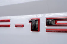 Raised 0.3in Black Chrome Tailgate Inserts Letters Emblems fit F-150 2018-2020