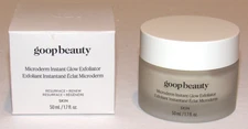 Goop Glow Microderm Instant Exfoliator Scrub 1.7 Oz Full Size Dermabrasion NIB