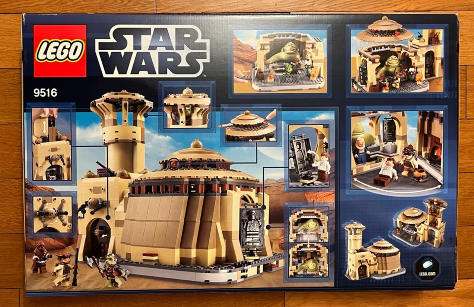 *NUEVO* LEGO Star Wars: Palacio de Jabba (9516) Caja Sellada Foto 2 de 3