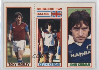 1981-82 Topps English League Tony Morley Kevin Keegan John Gidman #27-172-17 vs3