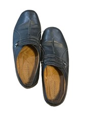 Naturalizer Women's Black Leather Slip On Loafers Comfort Shoes Size 8