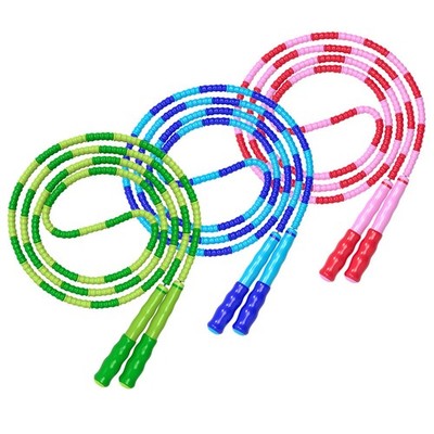 Leeboom Jump Rope Adjustable Tangle Free Segmented