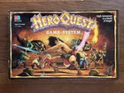 Milton Bradley Hero Quest Board Game Vintage 1989/1990 Version + Barbarian Quest