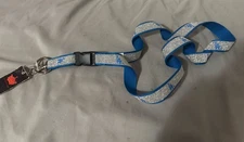 Los Angeles Dodgers Thin Glitter Lanyard W/Detach Buckle CLOSEOUT DISCONTINUED