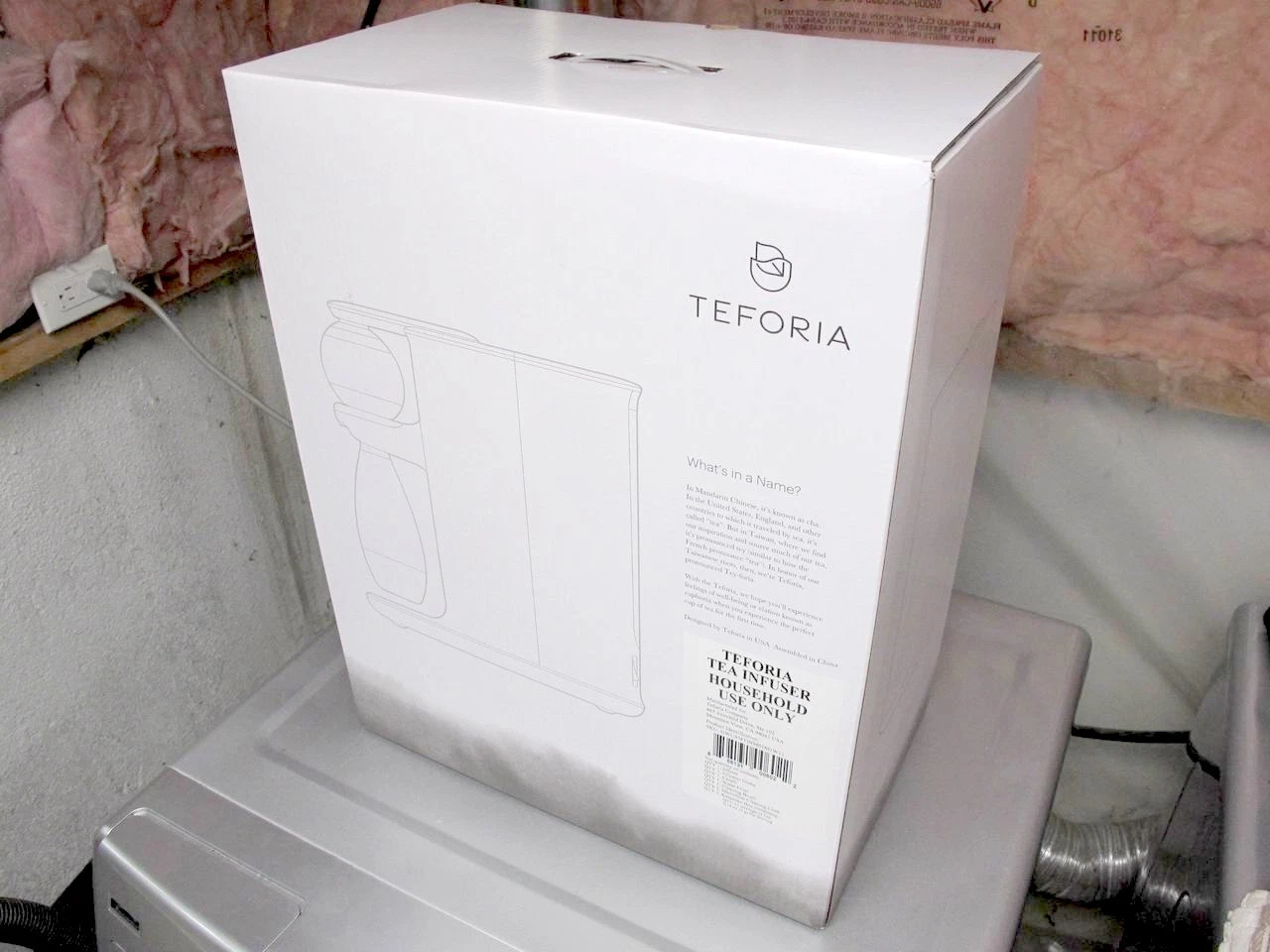 Extremely rare, SEALED in the original box Teforia Classic Tea Infuser COMPLETE