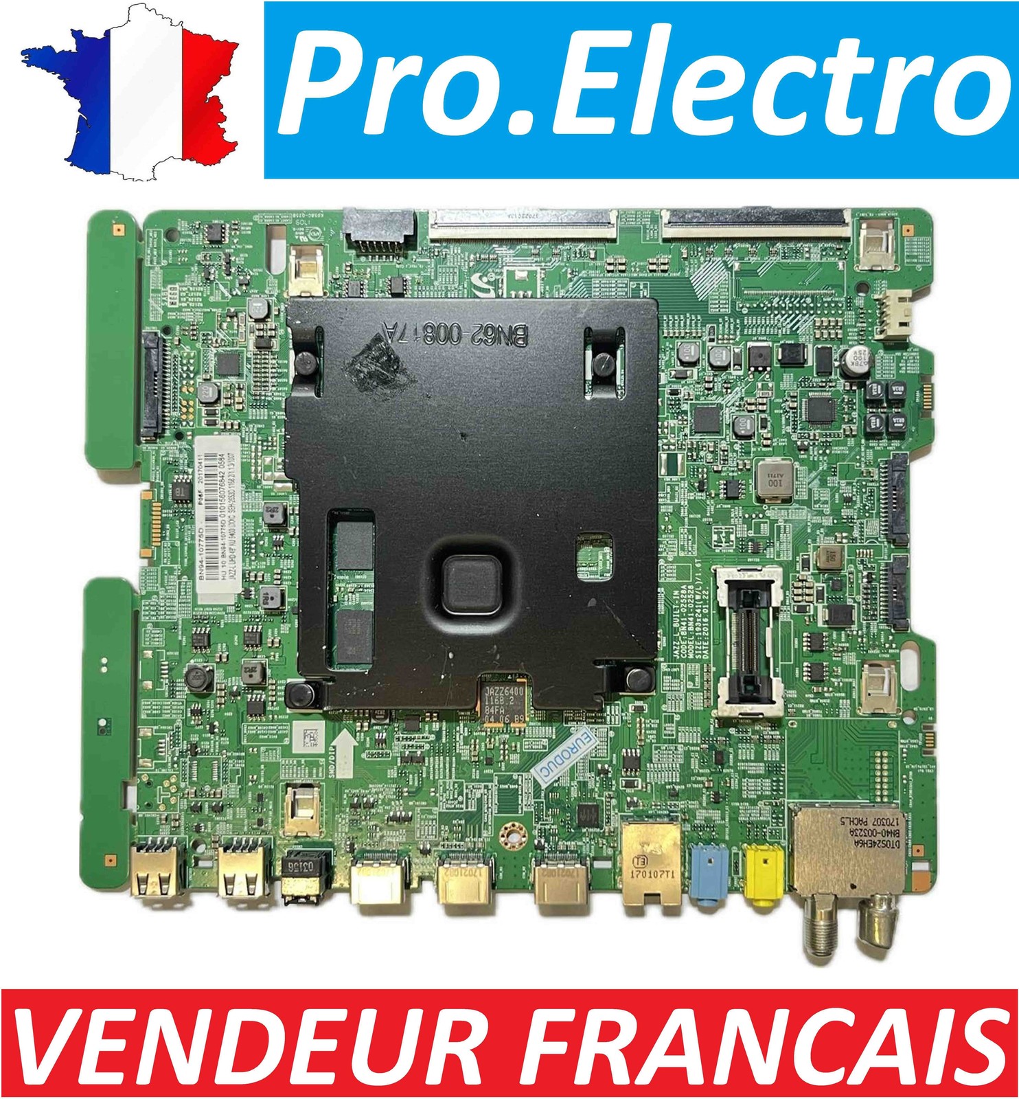 Carte mere BN41-02528A pour remplacement TV Samsung UE49KU6070U
