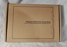 iStarUSA BPX-525-SA 5.25" to 3.5" SATA SAS 6 Gbps HDD Hot-swap Rack With LCD