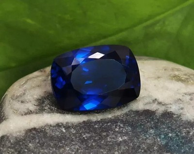AAA Natural Enchanting 20.35 Ct Blue Sapphire Certified Cushion Loose Gemstone