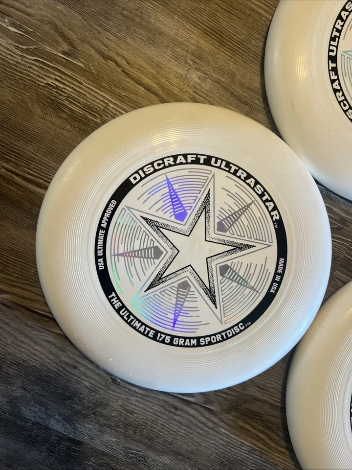 Disco volador 3 discos voladores 175 gramos ultra star sport usado EE. UU. Ultimate Foto 4 de 4