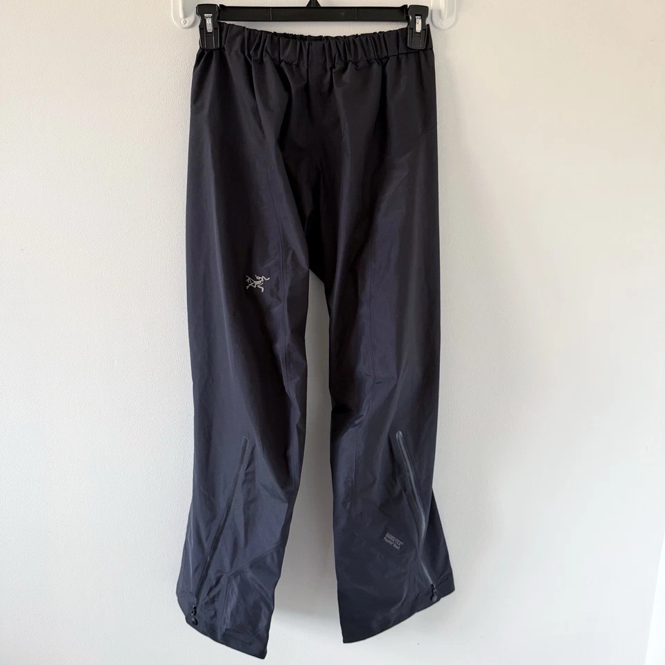 Pantalones de esquí Arc'teryx para mujer Gore-Tex Paclite Shell cremallera lateral talla M mediano 8-10 Foto 2 de 4