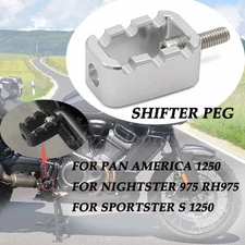 80GRIT Foot Pedal Silver Billet Aluminum Shifter FOR PAN AMERICA 1250 2021-2025