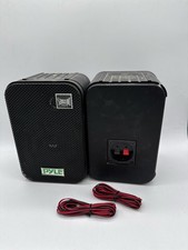 Pyle PDWR40B Waterproof Outdoor Speakers 5.25in Wall Mount System Pair Black