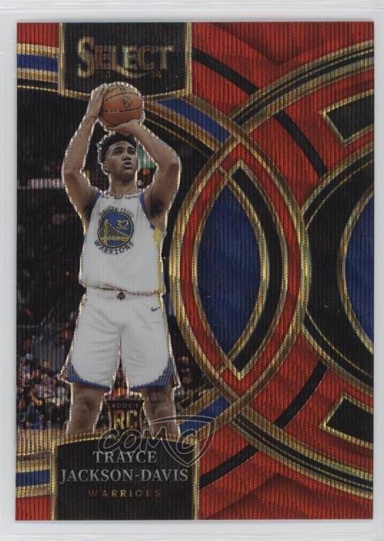 2023 Panini Select Premier Level Red Wave Prizm Trayce Jackson-Davis #117 0y59