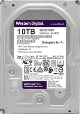 Western Digital Purple Pro 10TB Surveillance Hard Drive 3.5" WD101PURP
