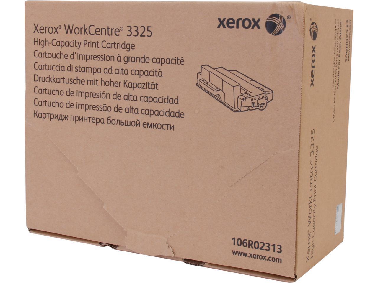 Высокопроизводительный картридж для печати Xerox 106R02313 - Черный