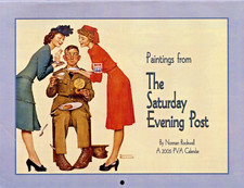 2005 Paintings from The Saturday Evening Post Norman Rockwell PVA Wall Calendar