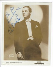 CHARLES BUDDY ROGERS Signed 8 x 10 Photo / Autographed Actor & Musician