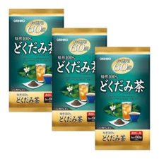 ORIHIRO Dokudami Houttuynia cordata Roasted Tea 60 packs ×3