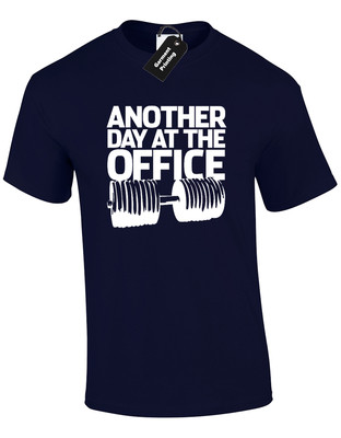 Another Day At Office Funny Gym Bodybuilding Training Unisex T-Shirt