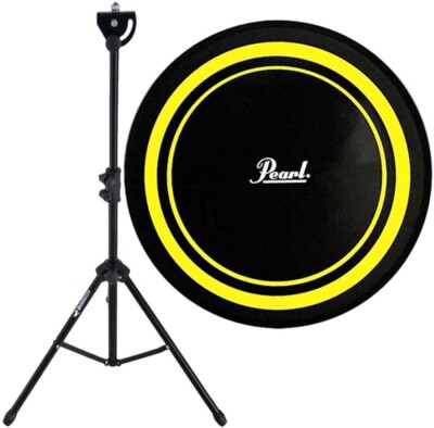 Pearl PDR-08P Schlagzeug-Übungspad 8 Zoll mit keepdrum Pad-Ständer
