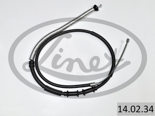 Linex 14.02.34 Handbremsseil Links Links FüR Grande Punto EVO 1.2 10.05- Fiat-image