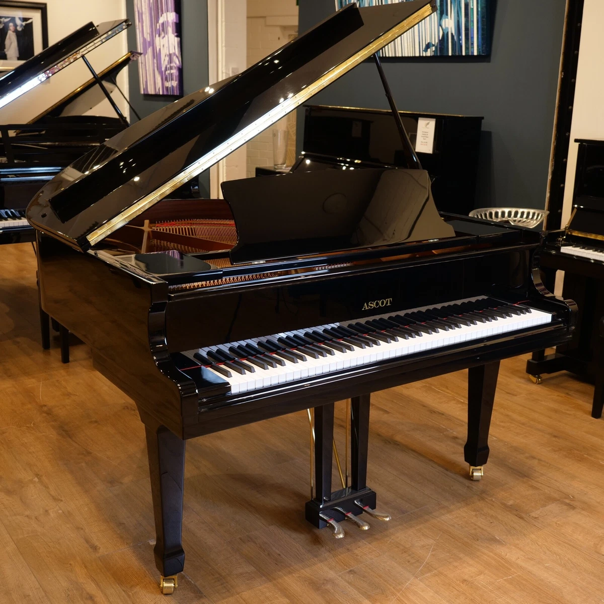 Small grand piano for sale outlet
