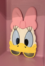Disney Daisy Duck Sunglasses Sun-Staches Plastic Cosplay UV Protection WDW Park