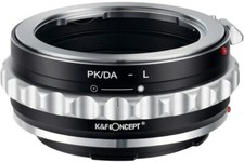 K F Concept Lens Mount Adapter for Pentax K PK/DA Lens to L Mount Camera Body
