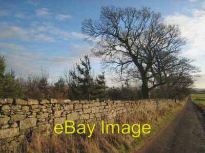 Foto 6x4 Die Straße nach Rothley Mill Niedriges Winterabendlicht verbessert die c2007
