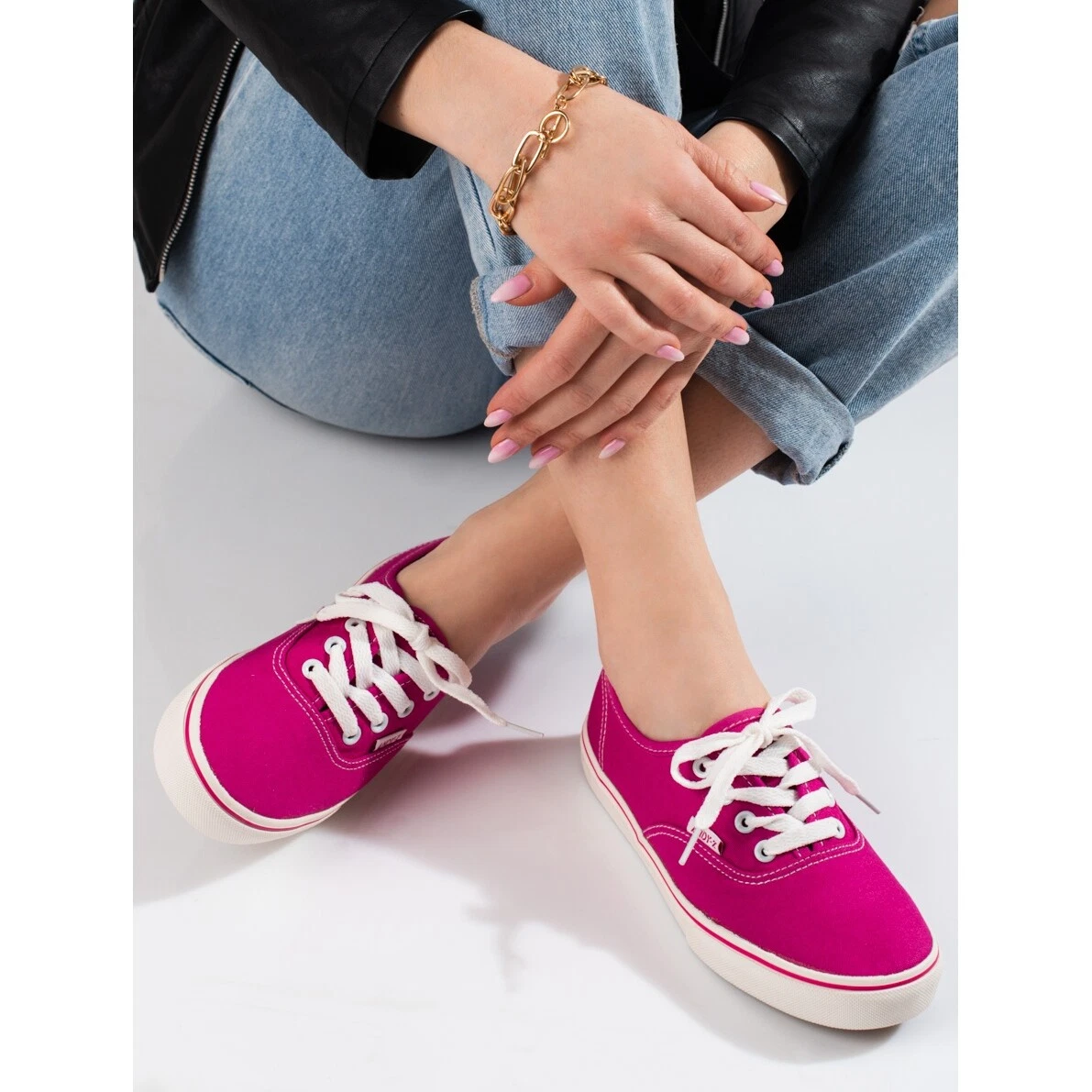 Andy Z Fuchsia Sneakers pink eBay