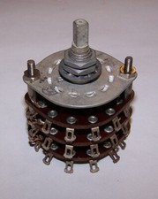 *NOS Mil-Spec OAK style 12 position 3 pole continuous rotation Rotary Swich.