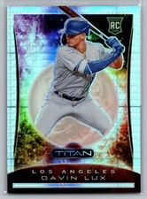 2020 Panini Chronicles #3 Gavin Lux Titan Hyper #/299