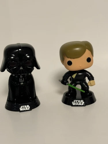 Funko Pop! Star Wars  Luke Skywalker & Darth Vader  rare exclusive