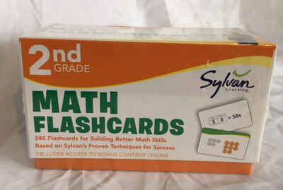 Sylvan Learning 2nd Grade Spelling Flashcards NEW Sealed
