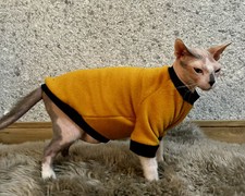 Sphynx cat clothes, clothes, long sleeves sphynx cat jumper, sphynx clothes, de
