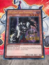 Carte Yu Gi Oh MAITRE DES CRANES RA02-FR005 ULTRA RARE