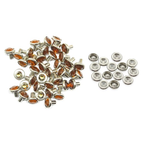 Mode Strass Nieten Kristall Diamant Nieten Kleidung Leder Handwerk 10 mm - Bild 24 von 34