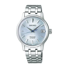Seiko Presage Cocktail Time Light Blue 33.8 MM Automatic Watch SRP841J1