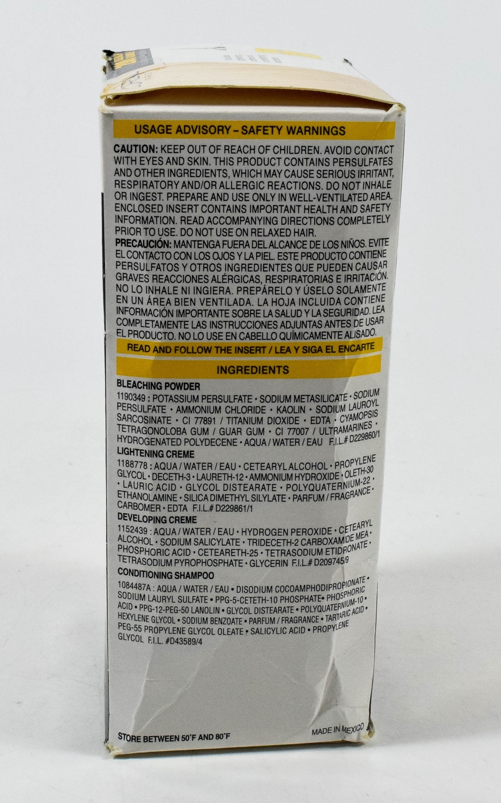 Loreal SUPER BLONDE permanent Creme Lightening Kit #200 BEACH BLONDE
