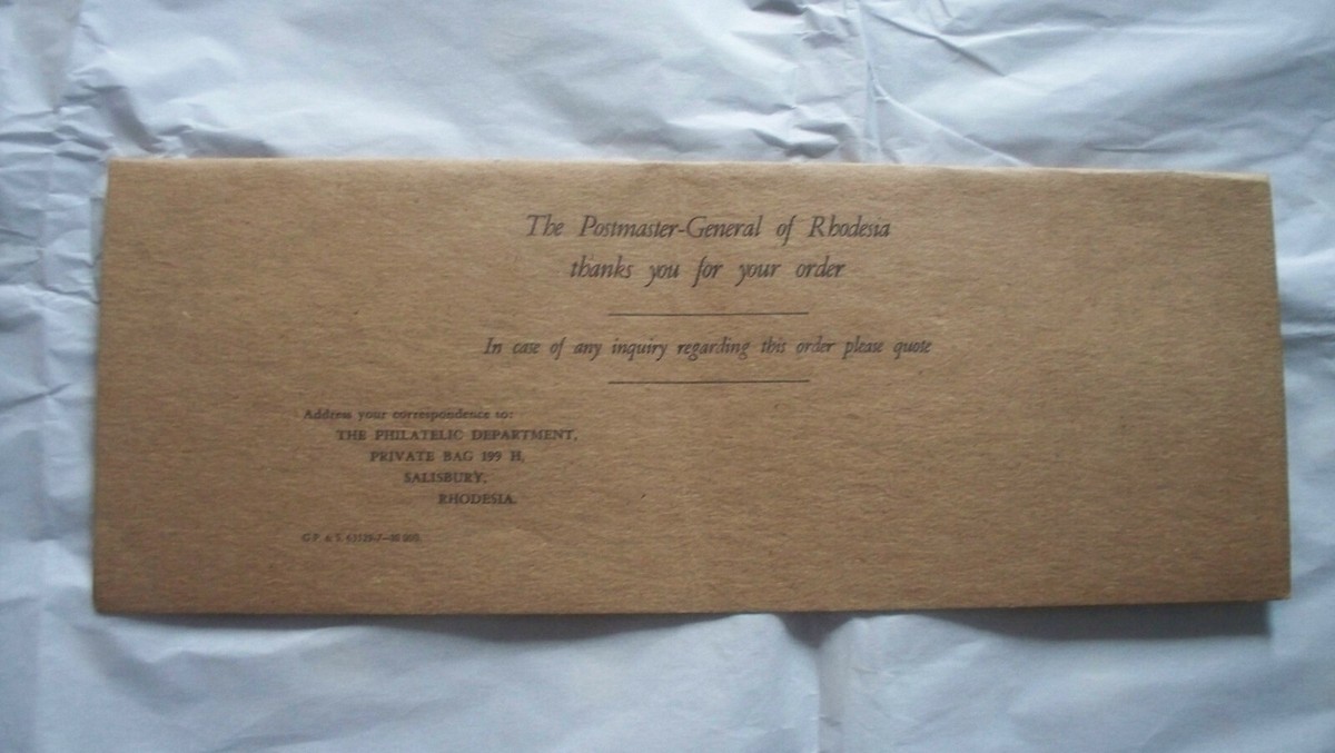 Rhodesian Mail Postmaster Quotes