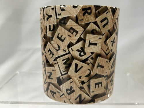 Wild & Wolf 2015 “Scrabble” Ceramic Mug ~ Read Description - Picture 2 of 7