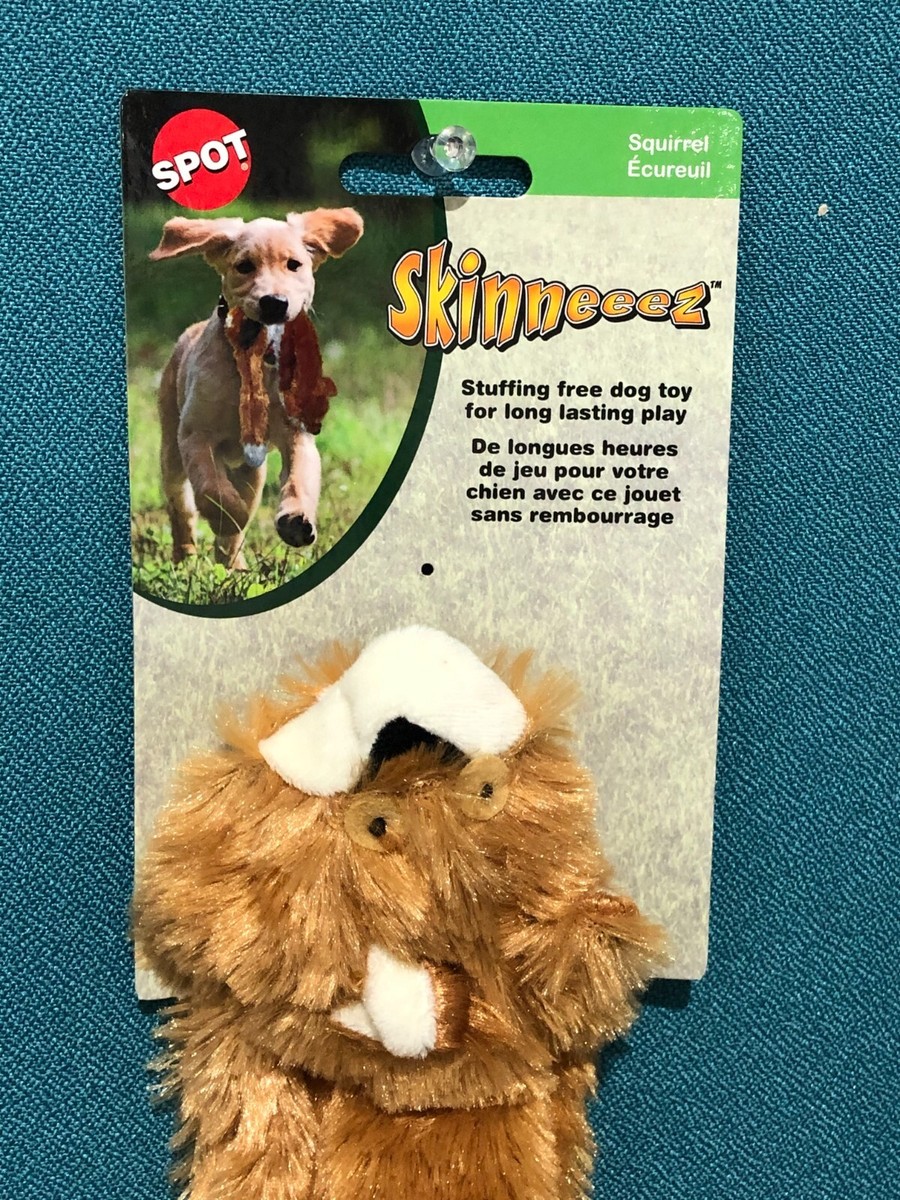 Spot Skinneeez Extreme Quilted Squirrel Toy Mini Count