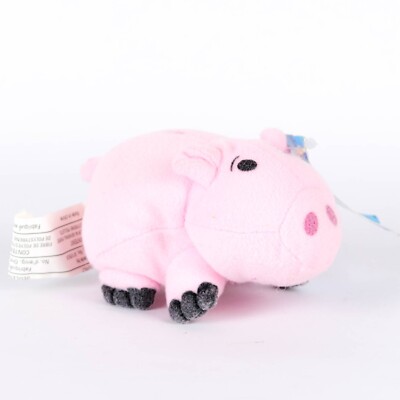 Brandneu mit Etikett Thinkway Toys Mini Buddies Disney Toy Story Schwein - Schinken Plüsch
